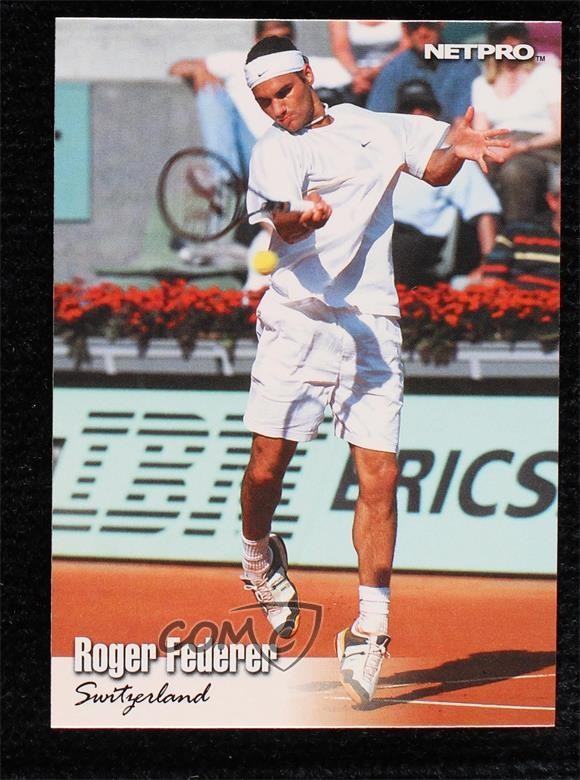 2003 NetPro Glossy /5000 Roger Federer #G-11 Rookie RC 00l8
