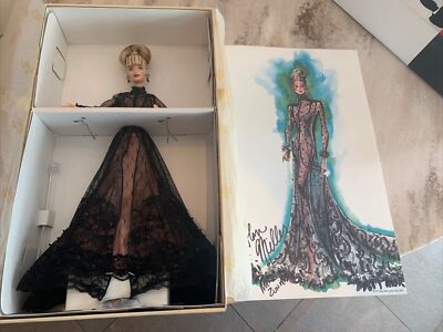 Barbie Sheer Illusion Puppe Nolan Miller inkl. Print 1998 Mattel # 20662 NRFB