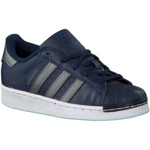 adidas superstar blu bambino