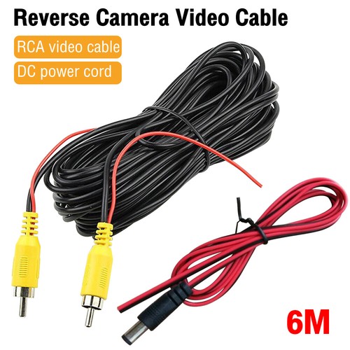 Cable de extensión RCA de video para automóvil para cámara de visión trasera y cable de detección - Imagen 7 de 19