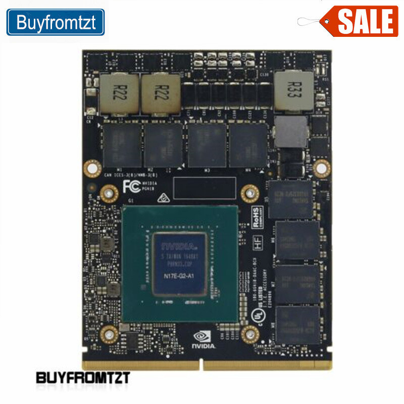 Original GTX1070M GTX 1070 Video Card Graphics Card N17E-G2-A1 8GB