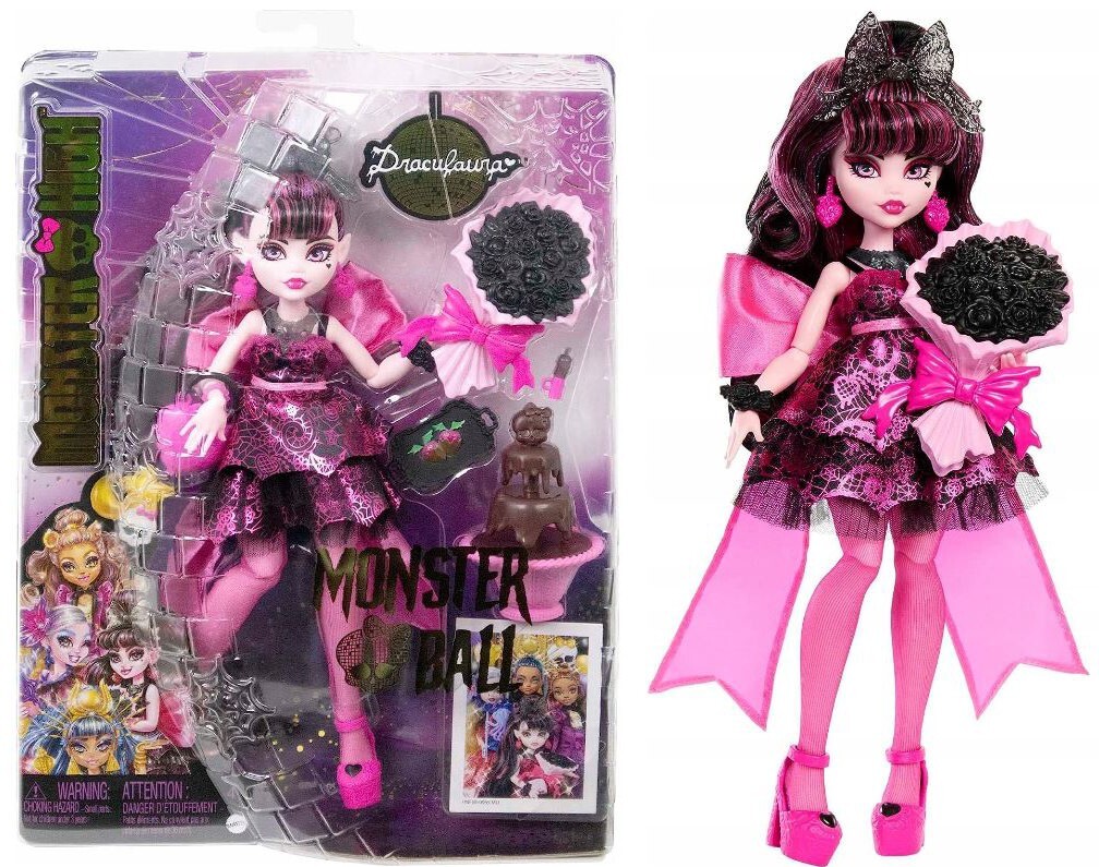 Monster High doll HNF68 Draculaura Monster Ball Mattel | eBay