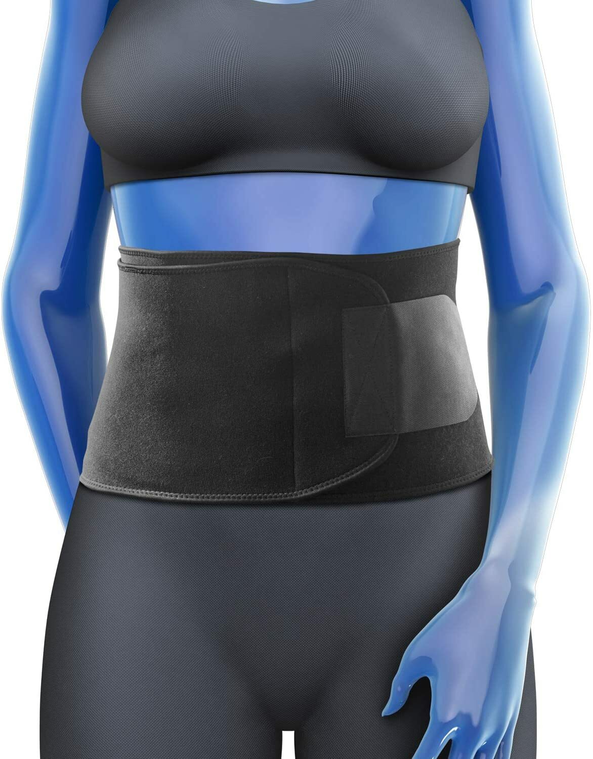 KEDLEY Waist Trimmer Slimming Belt, for Men and Women, Sauna Effect Back Support