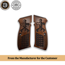 ZIB GRIPS Cz-75 impugnature fatte a mano in legno impugnature Ars.077