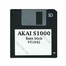 Akai S1000 Floppy Disk Rain Stick V51042