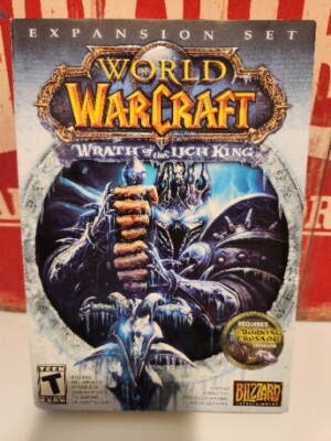World of Warcraft: Wrath of the Lich King Expansion Set - DVD-ROM - VERY GOOD