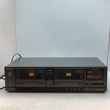 Technics Model RS-T20 Cassette Deck TESTED WORKS FOR PARTS ONLY PLEASE READ