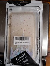 Galaxy J7 2018 / J7 Funda Transparente Flexible Refinada Pink Stars Castle
