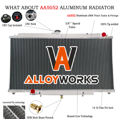 Fits GU Y61 4.2/3.0 ZD30 TD42 2.8L RD28 Patrol 3 Row Radiator+Shroud ...