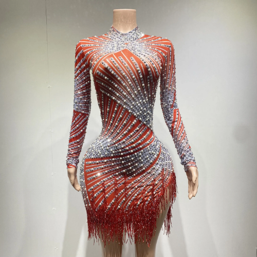 long bodycon long sleeve dress Kreepsville