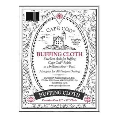 Cape Cod 12x12 in Buffing Cloth Excellent for Buffing Polish to Brilliant Shine