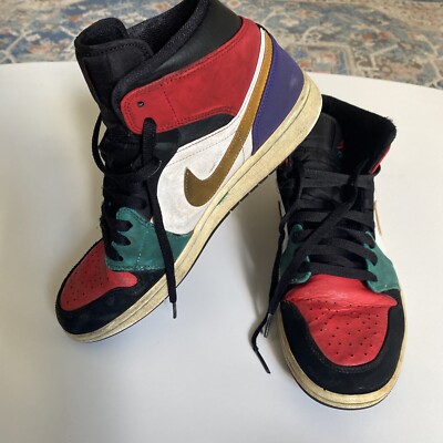 Size 9 - Air Jordan 1 Mid Multi-Color | eBay display picture 1