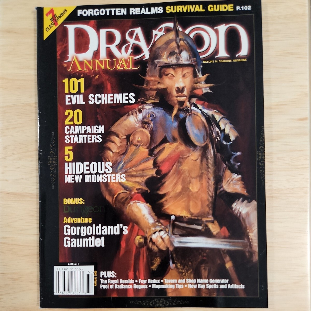 Dragon Magazine Annual #5 Dungeons and Dragons | eBay