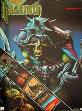 1978  Nazareth Album Collection Music  Industry Metal Bands  Promo Reprint Ad