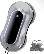 Smart Robot Window Cleaner 5 Pairs Cleaning pad 3500Pa Suction AI Path Planning