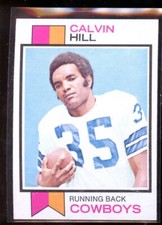 1973 TOPPS #35 CALVIN HILL COWBOYS NM/MT A02716