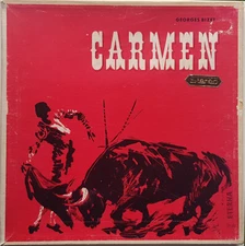 Herbert Kegel, Cervana, Croonen: Bizet- Carmen / Eterna 4 LP Box 1st stereo