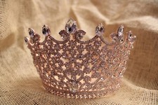 rose gold Crowns Wedding tiara Hair tiara bridal crowns birthday