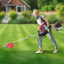 35.88CC 4 Stroke Gas String Weed Trimmer Weed Eater Weed Wacker Grass Cutter