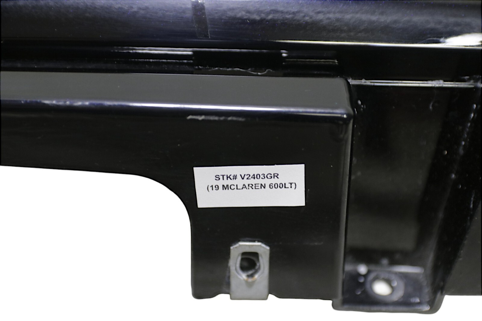 McLaren 600LT Rear Right Lower Quarter Panel Cover 13AB586RP 2019 - 2021 OEM