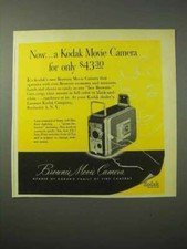 1951 Kodak Brownie Movie Camera Ad