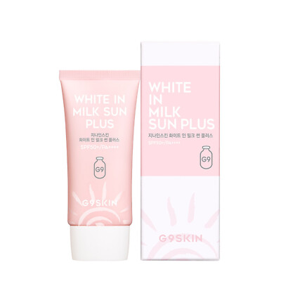 G9SKIN White In Milk Sun Plus 1.35oz / 40ml SPF50+/PA++++ K-Beauty