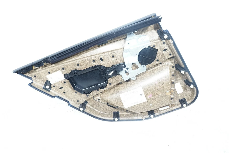 08-10 BMW 525i 528Xi 530i E60 REAR RIGHT PASSENGER SIDE DOOR PANEL  BLACK OEM - Image 4 of 4