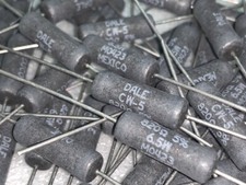 Dale CW-5 820 Ohm 5 6.5W Axial Wire Wound Resistor New - Lot of 80 Pcs
