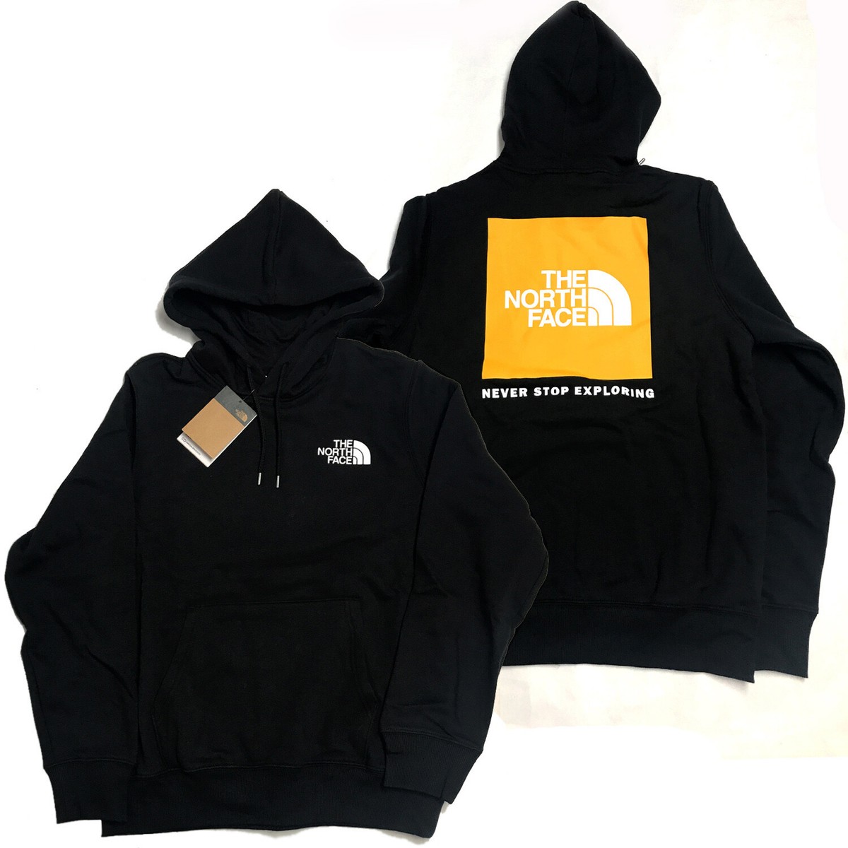 The North Face Mens Box NSE Pullover Hoodie sweater - TNF Black
