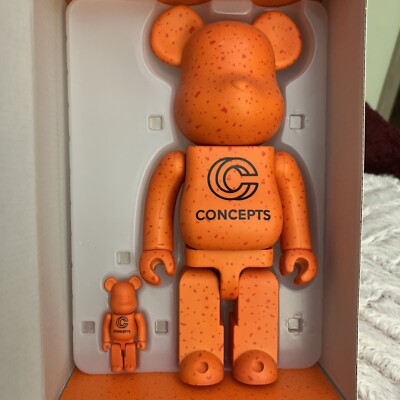 concepts orange lobster bearbrick