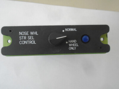 GULFSTREAM   G-IV  NOSE WHEEL STEERING CONTROL PANEL  1159SB40558-3    NOS