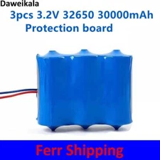 New 32650 3.2v 10000mah Rechargeable Li-ion Battery 32650 Lifepo4 5c Discharge