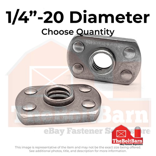 1/4"-20 4 Prong Spot Weld Nuts (Pick Quantity) - 第 1/7 張圖片