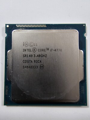 Intel Core i7-4770 3,40GHz Sockel LGA1150 Prozessor CPU SR149 Desktop PC