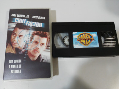 CHILL FACTOR CUBA GOODING JR SKEET ULRICH VHS TAPE CASTELLANO