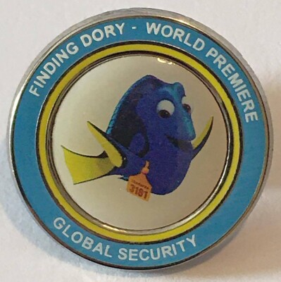 Disney/Pixar - Finding Dory - World Premiere - Global Security Pin