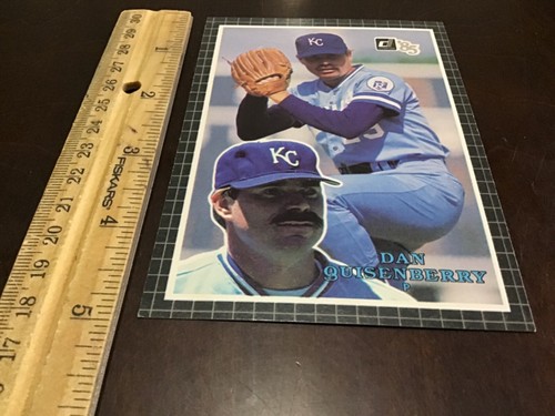 DAN QUISENBERRY Oddball Insert & Regular issue Baseball ROYALS YOU CHOOSE - Picture 58 of 133