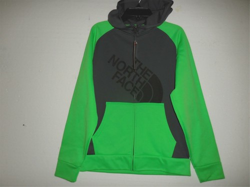 Full Zip Logo Hoodie Graphite Green 
