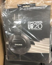 NEW SEALED - Koss UR20 Noise Isolating Over-Ear Headphones (Black)