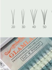 2D Lashes I 2D Volumen Wimpern I fertige Fäc...