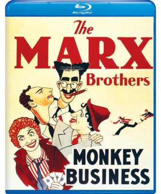 Monkey Business (1931) (Blu-ray Disc, 2023) Marx Brothers, NEW!