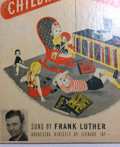 DECCA Children's Corner 24 Songs For Children Sung By Frank Luther Record DL5148 - Imagen 2 de 8