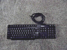 Genuine DELL USB Wired Black Keyboard Model L100 or SK-8115