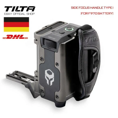 Tilta Side Focus Handle (For F970 Battery) Grip For DSLR Nikon/Sony Camera