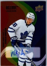 🏒 22-23 ALLURE COLOR FLOW FULL RAINBOW AUTO - NICHOLAS ABRUZZESE #SF-19 LEAFS