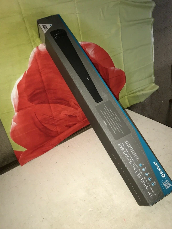 **NEW** Sharper Image SBT2017BK 37” Wireless HD Bluetooth Sound Bar - Image 4 of 4