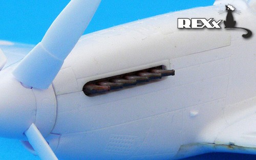 Exhaust pipes for P-51B,C,D without fairing Airplane ICM, Tamiya 1/48 REXx 48006 - Picture 7 of 12