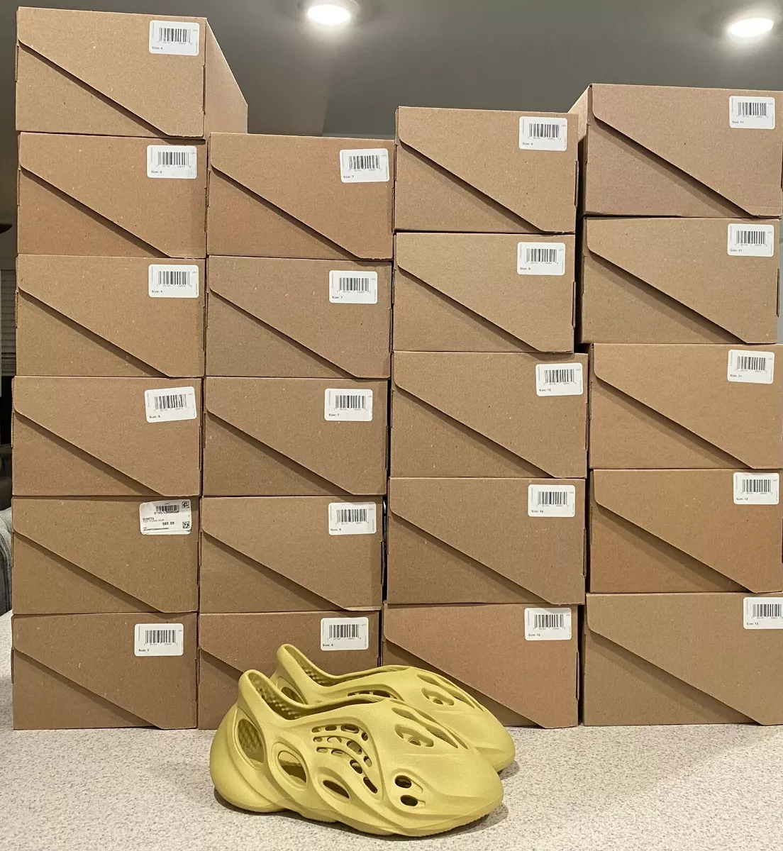 Adidas Yeezy Foam Runner Sulfur GV6775 US Sizes (6-13) NEW