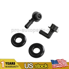 4pcs Pcv Vent Valve Elbows Grommets For Jeep Grand Cherokee 4.0l 53013360aa