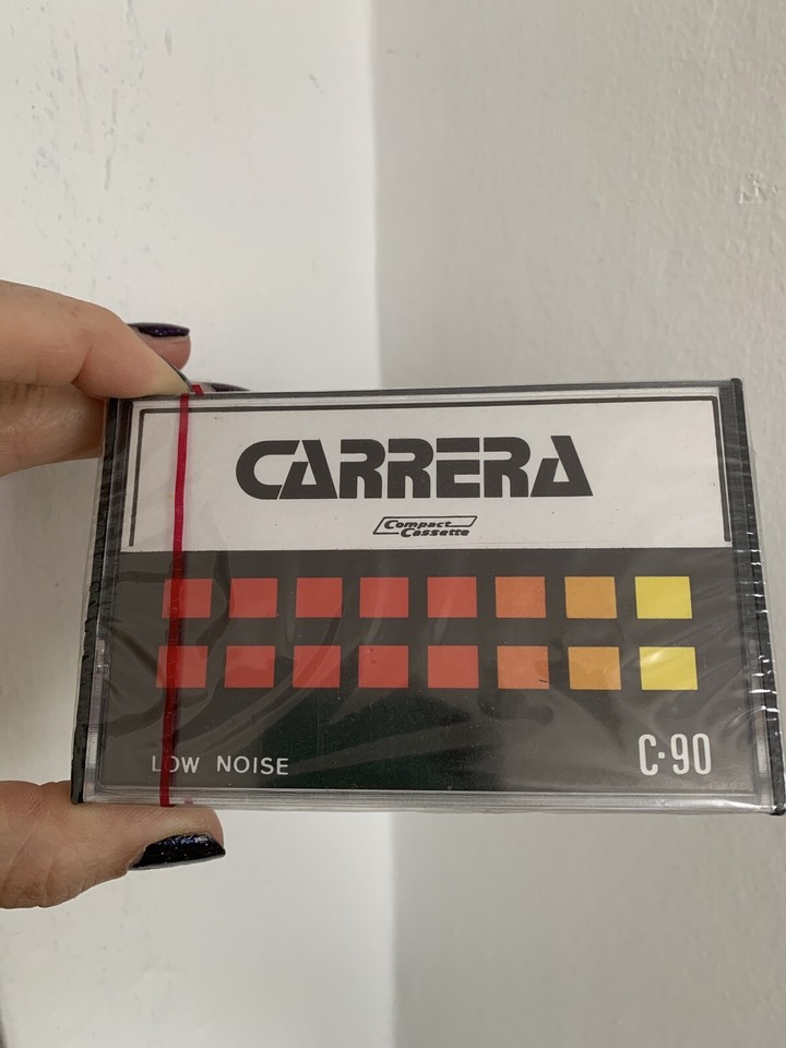 RARE Carrera Cassette New Old Stock C-90 Virgin Recording Tape | eBay